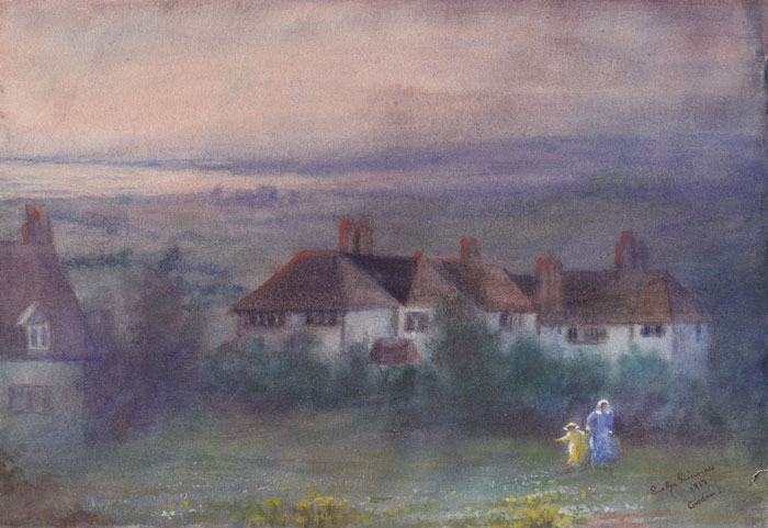 CODDEN, SUSSEX, 1917 by Lady Evelyn Guinness (1883-1939) at Whyte's Auctions