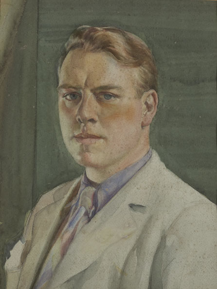 SELF PORTRAIT, 1940 by Ernest Columba Hayes RHA (1914-1978) at Whyte's Auctions