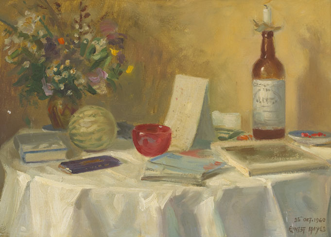 STILL LIFE, 1960 by Ernest Columba Hayes RHA (1914-1978) RHA (1914-1978) at Whyte's Auctions
