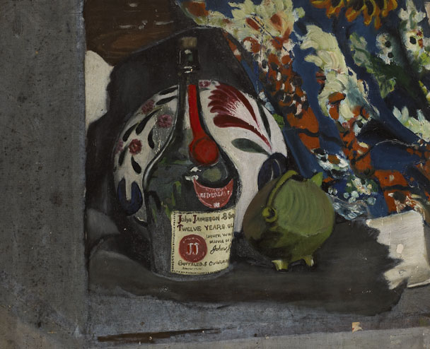 STILL LIFE WITH JAMESON BOTTLE and A COLLECTION OF SKETCHES by Ernest Columba Hayes RHA (1914-1978) at Whyte's Auctions