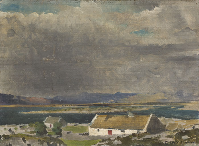 SKETCH IN THE WEST, 1923 by Charles Vincent Lamb RHA RUA (1893-1964) at Whyte's Auctions