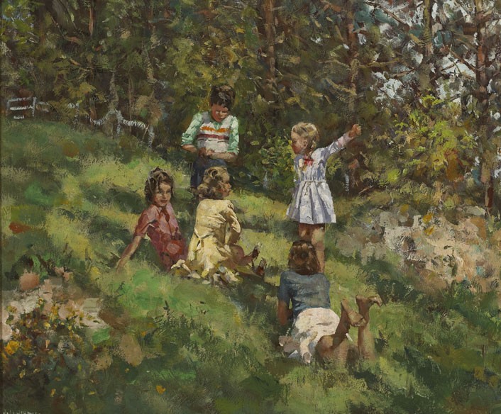 HAPPY DAYS by James le Jeune sold for �5,000 at Whyte's Auctions