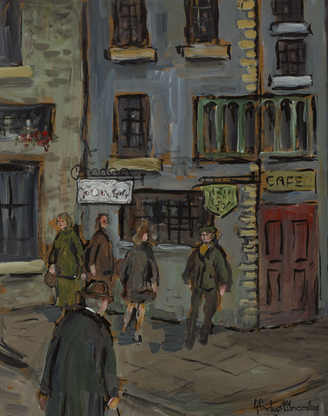 OLD TOWN by Gladys Maccabe MBE HRUA ROI FRSA (1918-2018) at Whyte's Auctions
