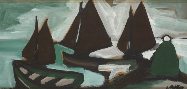 THE HAVEN (LISTENING TO THE OCEAN) by Markey Robinson (1918-1999) at Whyte's Auctions
