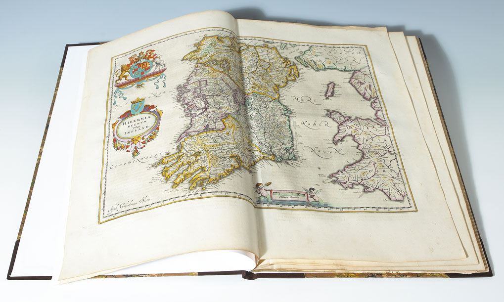 1662: Johannis Blaeu. Atlas Hibernia 
 at Whyte's Auctions