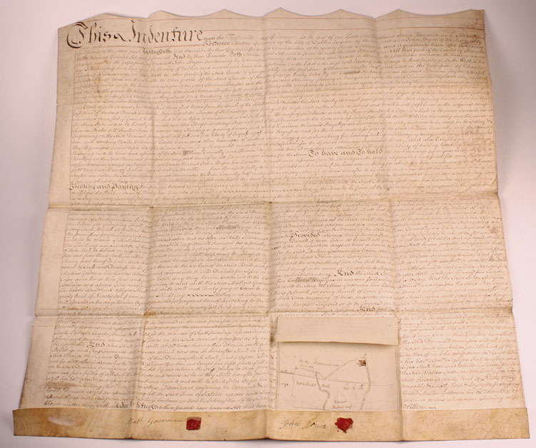 18th-19th Century: Collection of Irish leases and marriage settlement documents at Whyte's Auctions