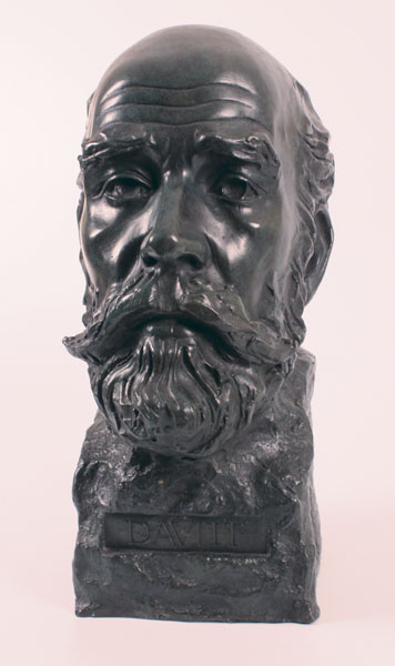 2002: Michael Davitt bronze sculpture by Rory Breslin 
 at Whyte's Auctions