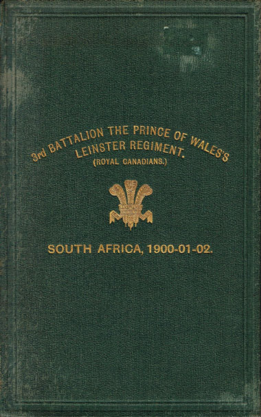 1913: Boer War history of the 3rd Battalion Leinster Regiment at Whyte's Auctions