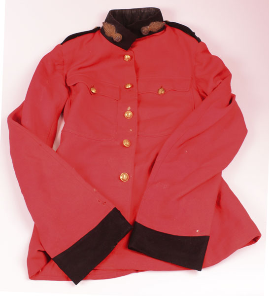 circa 1900: Royal Inniskilling Fusiliers militia officers' jacket at Whyte's Auctions