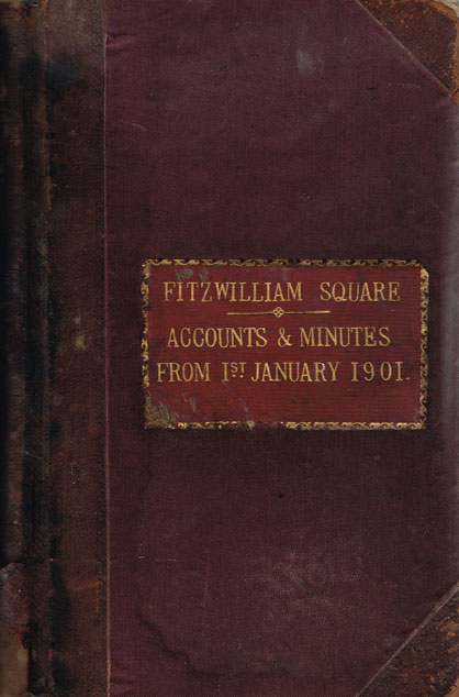 1901-1940 Fitzwilliam Square Accounts and Minutes books at Whyte's Auctions