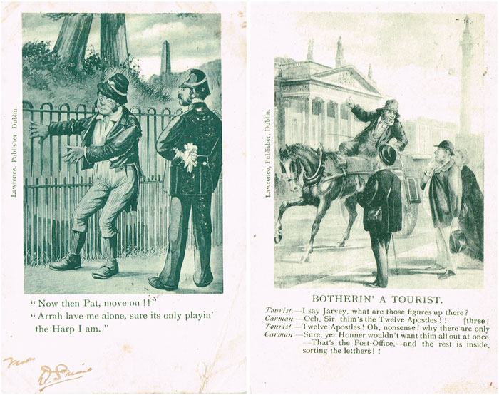 20th Century: Collection of Irish topographical and humorous postcards at Whyte's Auctions