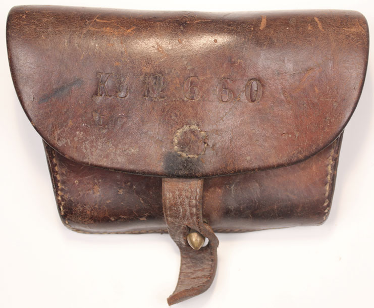 1914-1918: Pair of leather ammunition pouches at Whyte's Auctions