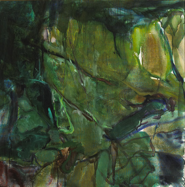TAMAK'S CLEARING (EDGE OF THE JUNGLE), 1975 by Barrie Cooke HRHA (1931-2014) at Whyte's Auctions