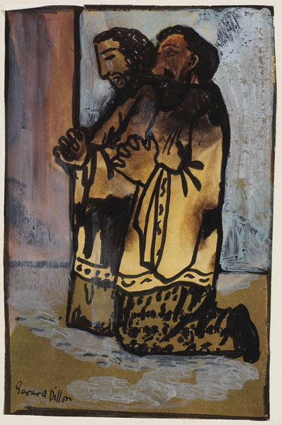 TWO MONKS by Gerard Dillon (1916-1971) at Whyte's Auctions