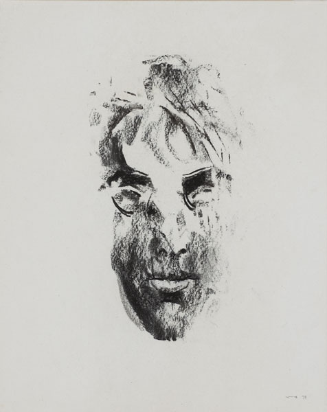 STUDY TOWARDS AN IMAGE OF W.B. YEATS, 1975 by Louis le Brocquy HRHA (1916-2012) at Whyte's Auctions
