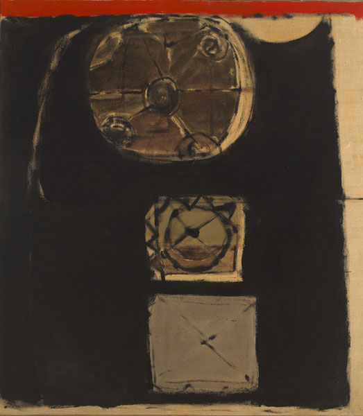 DARK COMPOSITION, 2, 1964 by Anna Ritchie (1937-2010) at Whyte's Auctions