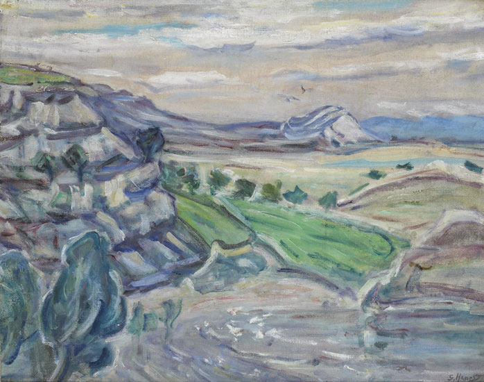 KARST LANDSCAPE or THE BURREN, 1935 by Grace Henry sold for 3,000 at Whyte's Auctions