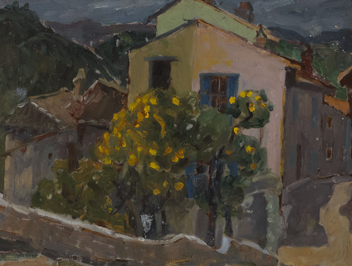 ITALIAN HOUSE 2 by Grace Henry HRHA (1868-1953) at Whyte's Auctions