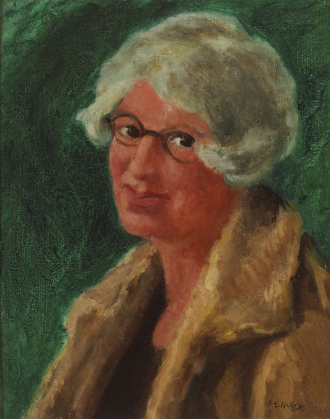 PORTRAIT OF HELEN WADDELL by Grace Henry HRHA (1868-1953) at Whyte's Auctions