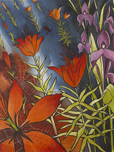 LILIES AND ROSCOEAS, 1950 by Ralph Cusack (1912-1965) at Whyte's Auctions