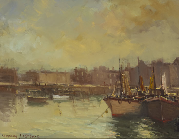 HARBOUR SCENE by Norman J. McCaig (1929-2001) at Whyte's Auctions