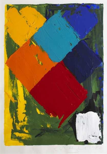 UNTITLED, 1980 by John Hoyland RA (1934-2011) at Whyte's Auctions