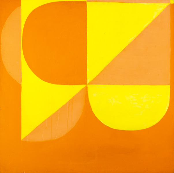 ORANGE, PINK AND YELLOW by Margaret Mellis (1914-2009) at Whyte's Auctions