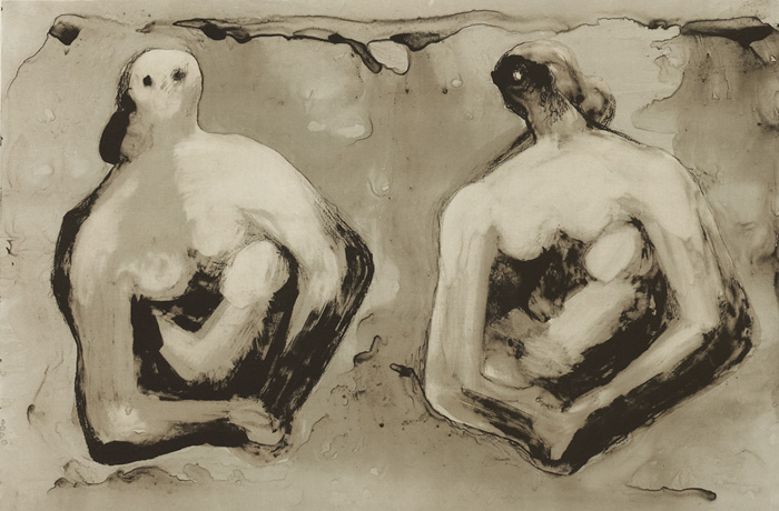 SISTERS WITH CHILDREN, 1979 by Henry Moore OM CH FBA (British, 1898-1986) at Whyte's Auctions