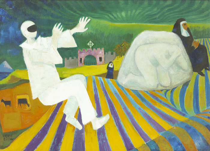 ENCOUNTER, c.1968 by Gerard Dillon (1916-1971) at Whyte's Auctions