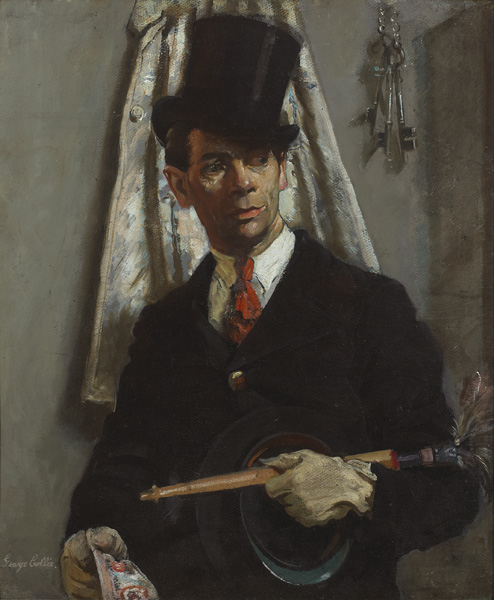 SELF PORTRAIT, c.1930-1940s by George Collie RHA (1904-1975) RHA (1904-1975) at Whyte's Auctions
