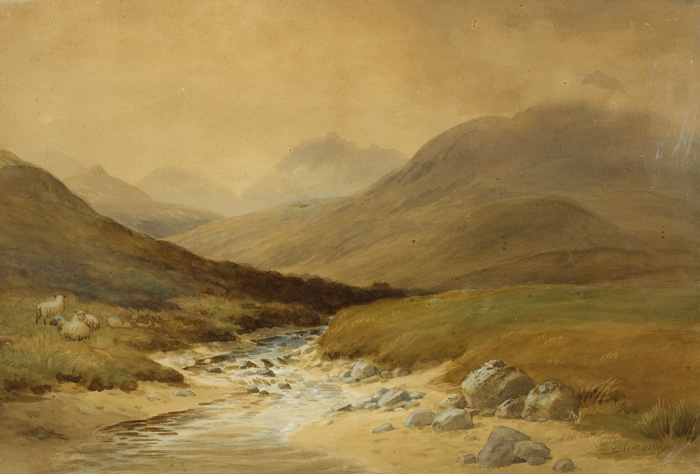 SILENT VALLEY, COUNTY DOWN,1898 by Joseph William Carey RUA (1859-1937) at Whyte's Auctions