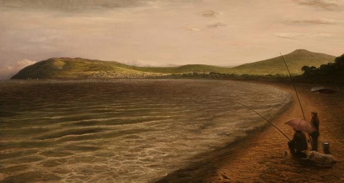 KILLINEY BAY by Stuart Morle (b.1960) at Whyte's Auctions
