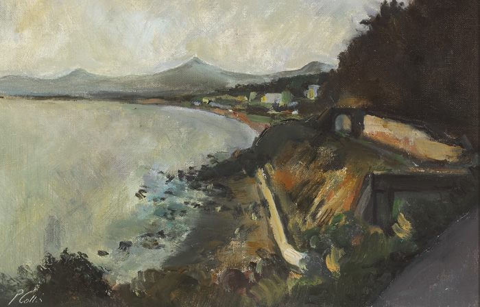 KILLINEY STRAND AND SUGARLOAF MOUNTAINS, 1998 by Peter Collis RHA (1929-2012) RHA (1929-2012) at Whyte's Auctions
