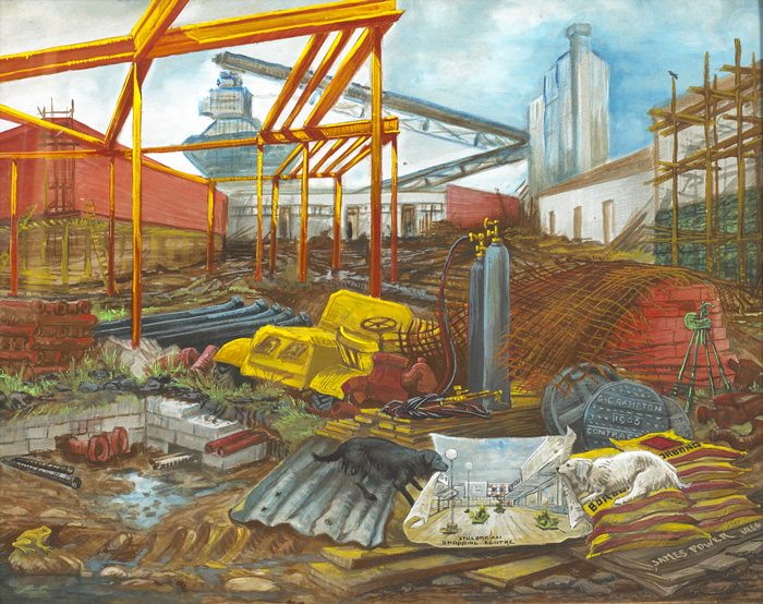 CONSTRUCTION, 1966 by James Power (1919-2009) (1919-2009) at Whyte's Auctions