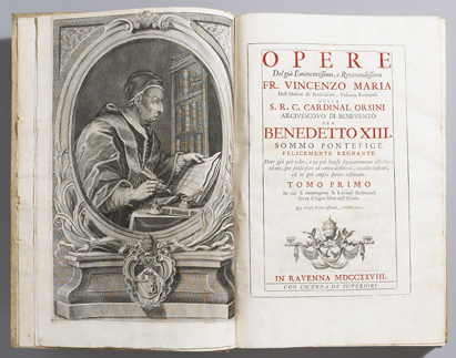 BENEDICT XIII, ORSINI ( Pietro F at Whyte's Auctions