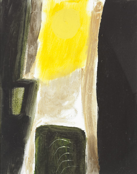 WINTER AND SUN / AN GEIMHREADH AGUS AN GHRIAN, 1998 by Tony O'Malley HRHA (1913-2003) at Whyte's Auctions