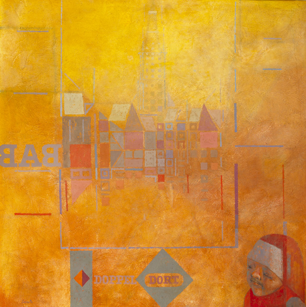 CALINE: BRUGGE, c.1968 by Colin Middleton sold for �5,000 at Whyte's Auctions