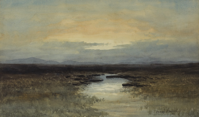 WEST OF IRELAND LANDSCAPE by William Percy French (1854-1920) at Whyte's Auctions
