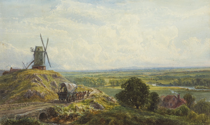 THE MILL OF THE PLAINS by John Faulkner RHA (1835-1894) at Whyte's Auctions