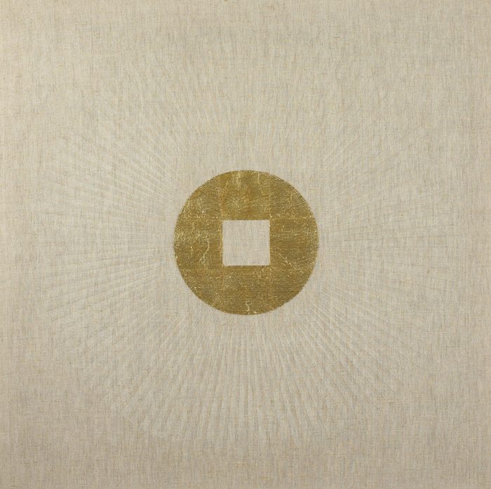 GOLD PAINTING 9, 1979 by Patrick Scott HRHA (1921-2014) HRHA (1921-2014) at Whyte's Auctions