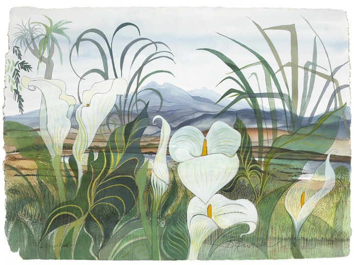 LILIES AND REEKS, 1990-1996 by Pauline Bewick RHA (1935-2022) at Whyte's Auctions