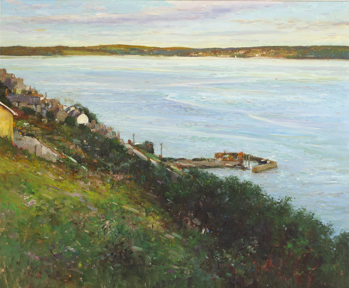 ABOVE COBH HARBOUR, COUNTY CORK, 1998 by Paul Kelly sold for �1,500 at Whyte's Auctions