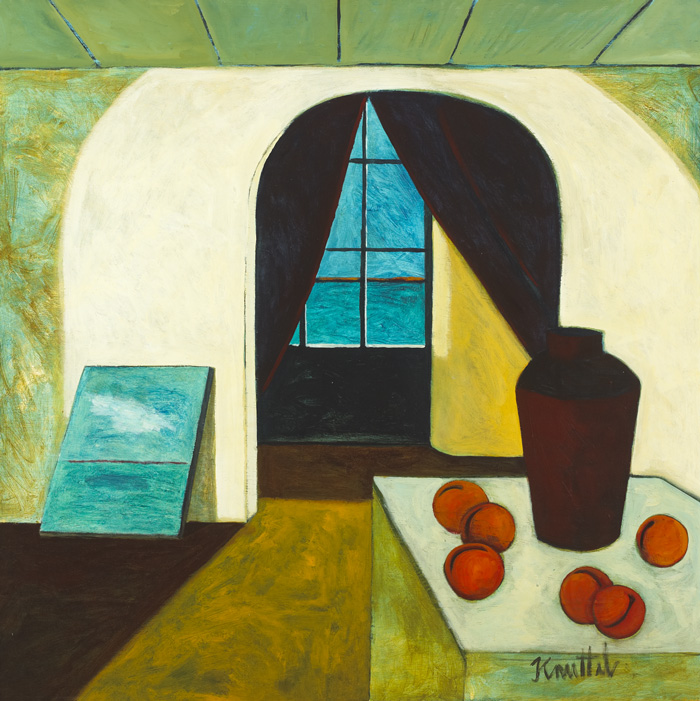 ARTIST'S STUDIO, MONKSTOWN, COUNTY DUBLIN, c.1980s by Graham Knuttel (b.1954) at Whyte's Auctions