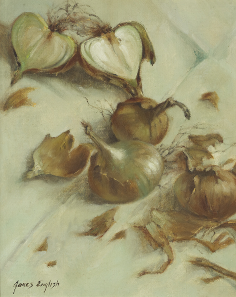 ONION PEELS by James English sold for 400 at Whyte's Auctions
