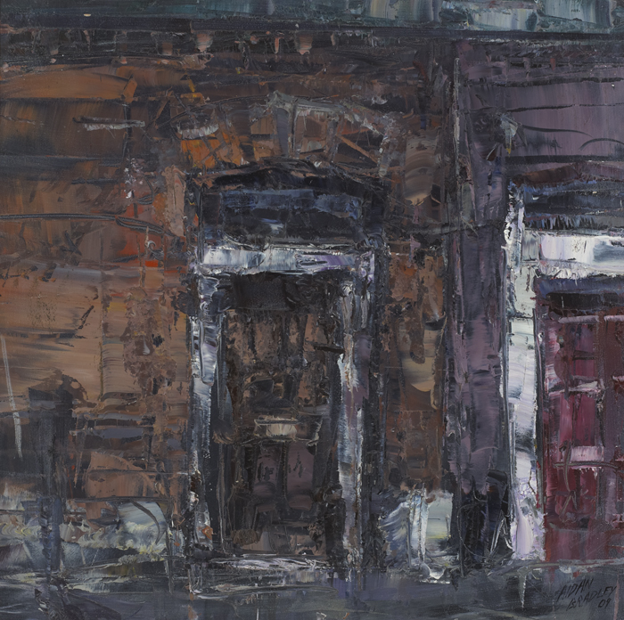 GEORGIAN DOORWAY, 2009 by Aidan Bradley sold for �500 at Whyte's Auctions