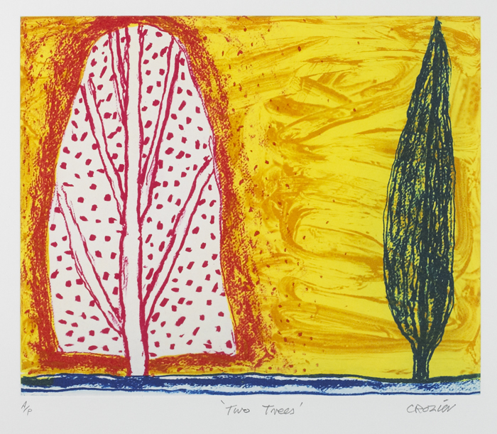 TWO TREES by William Crozier HRHA (1930-2011) at Whyte's Auctions