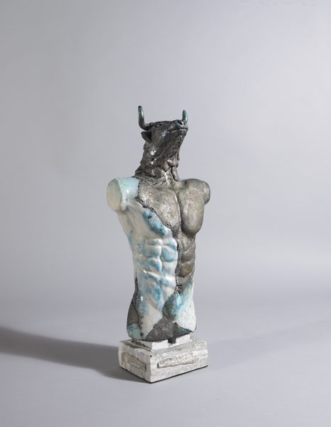 MINOTAUR, c.2004 by Carole Fontaine sold for �275 at Whyte's Auctions