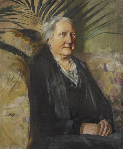 PORTRAIT OF MARY KATE MULLINS OF MAYO by Philip James Deegan (fl.1930s) at Whyte's Auctions