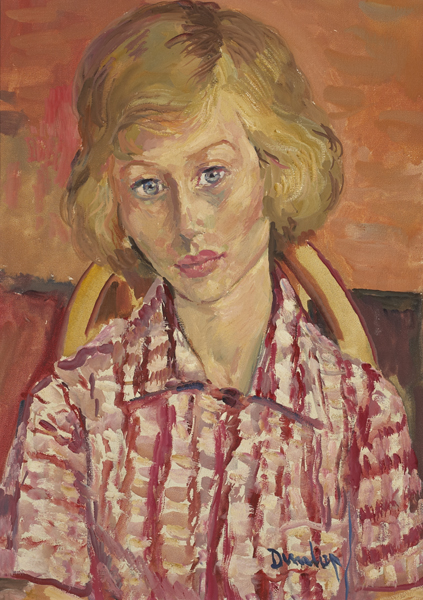 PORTRAIT OF A LADY by Ronald Ossory Dunlop RA RBA NEAC (1894-1973) at Whyte's Auctions