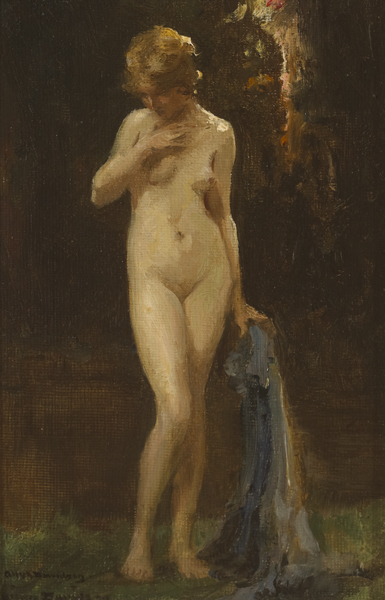 STANDING NUDE by Allan Douglas Davidson sold for �950 at Whyte's Auctions